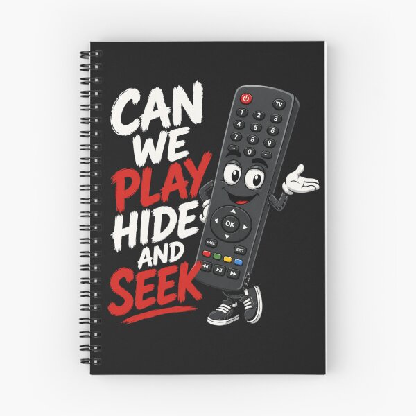 Item preview, Can We Play Hide and Seek Funny TV Remote Design designed and sold by Jack W Art.