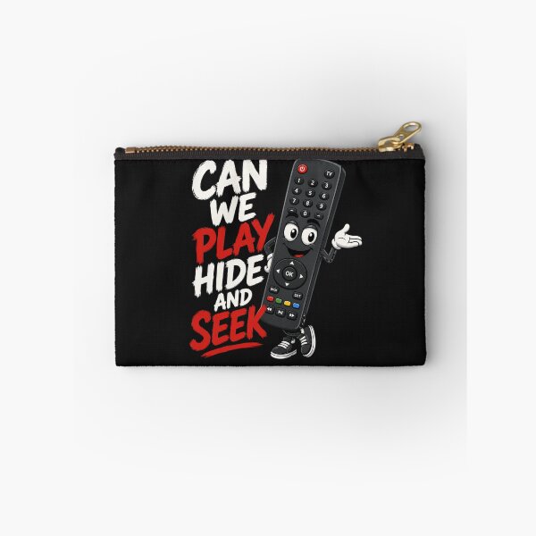 Item preview, Can We Play Hide and Seek Funny TV Remote Design designed and sold by Jack W Art.