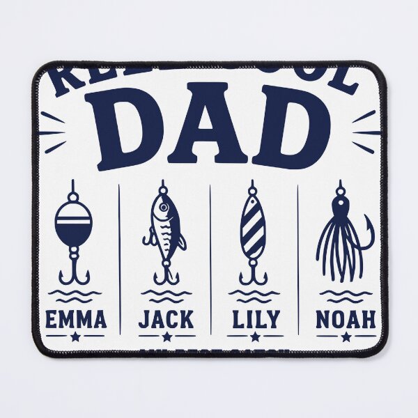 Item preview, Reel Cool Dad Fishing Family Outdoor Design designed and sold by TeeVerse27.