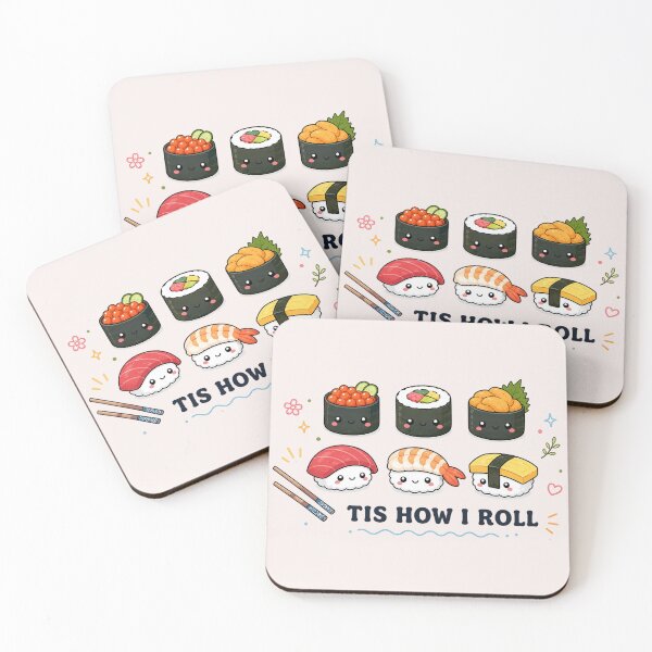Item preview, Sushi, Japanese Food, Cute Sushi Roll, Streetwear Style designed and sold by Quiajia.