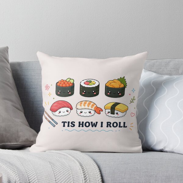 Item preview, Sushi, Japanese Food, Cute Sushi Roll, Streetwear Style designed and sold by Quiajia.