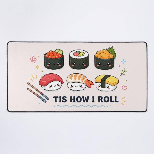 Item preview, Sushi, Japanese Food, Cute Sushi Roll, Streetwear Style designed and sold by Quiajia.