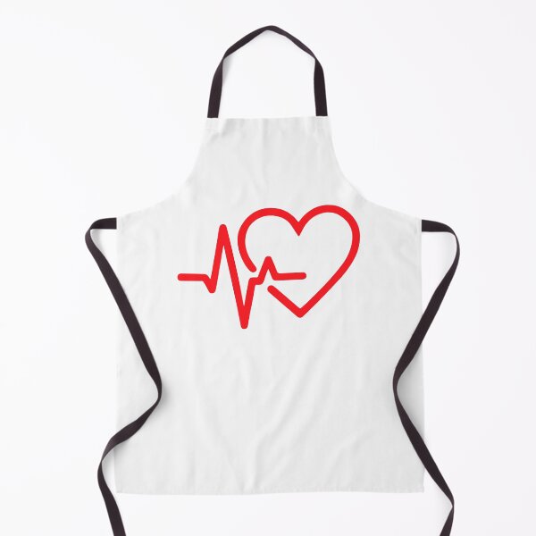 Item preview, Heart ECG Heartbeat EKG Medical Cardiology Love Symbol designed and sold by VectorForge Studio.