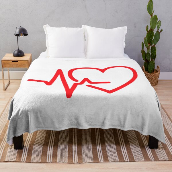 Item preview, Heart ECG Heartbeat EKG Medical Cardiology Love Symbol designed and sold by VectorForge Studio.