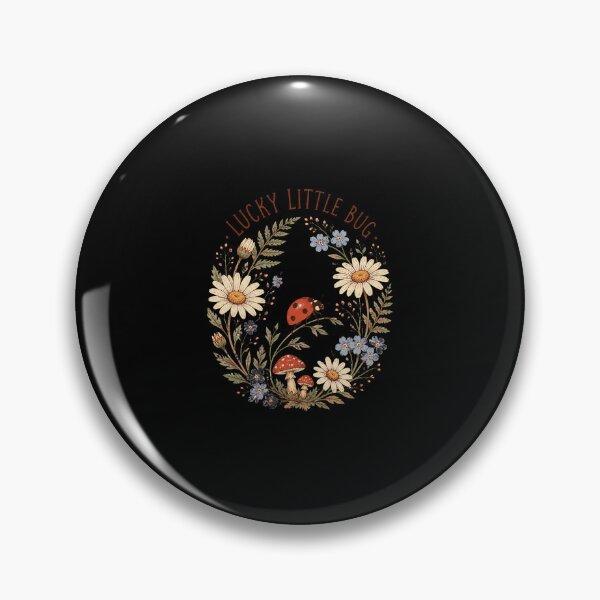 Item preview, Cute Small Ladybug – Cottagecore Botanical Lucky Bug Design designed and sold by AMICO77.