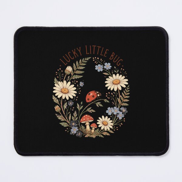 Item preview, Cute Small Ladybug – Cottagecore Botanical Lucky Bug Design designed and sold by AMICO77.