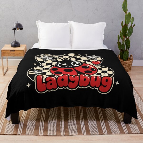 Item preview, Cute Small Ladybug – Cottagecore Botanical Lucky Bug Design designed and sold by AMICO77.