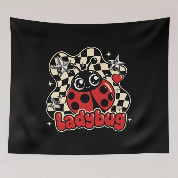 Item preview,  Cute Small Ladybug – Cottagecore Botanical Lucky Bug Design designed and sold by AMICO77.