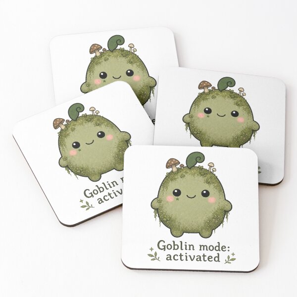Item preview, Goblin Mode Activated Goblincore Mascot designed and sold by srinig.