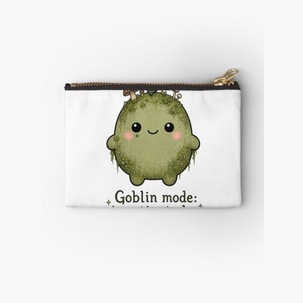 Item preview, Goblin Mode Activated Goblincore Mascot designed and sold by srinig.