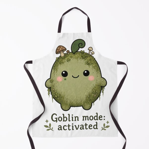 Item preview, Goblin Mode Activated Goblincore Mascot designed and sold by srinig.