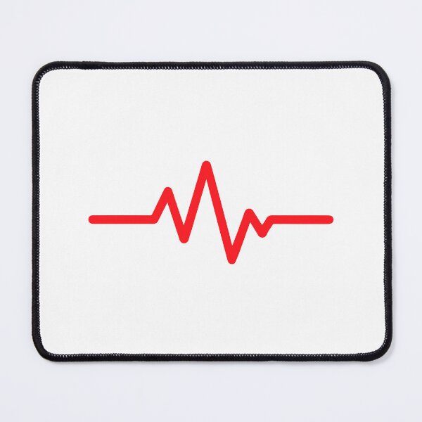 Item preview, Heart ECG Heartbeat EKG Medical Cardiology Love Symbol designed and sold by VectorForge Studio.