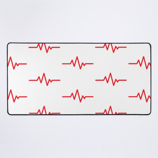 Item preview, Heart ECG Heartbeat EKG Medical Cardiology Love Symbol designed and sold by VectorForge Studio.