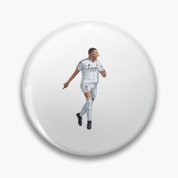Item preview, Kylian Mbappe Real Madrid Vector Art - Celebration Goal Illustration designed and sold by annaarthk.