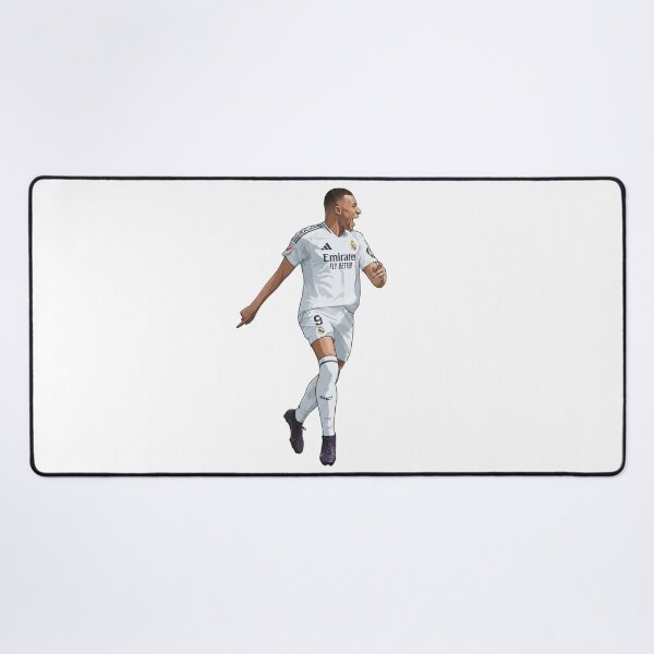 Item preview, Kylian Mbappe Real Madrid Vector Art - Celebration Goal Illustration designed and sold by annaarthk.