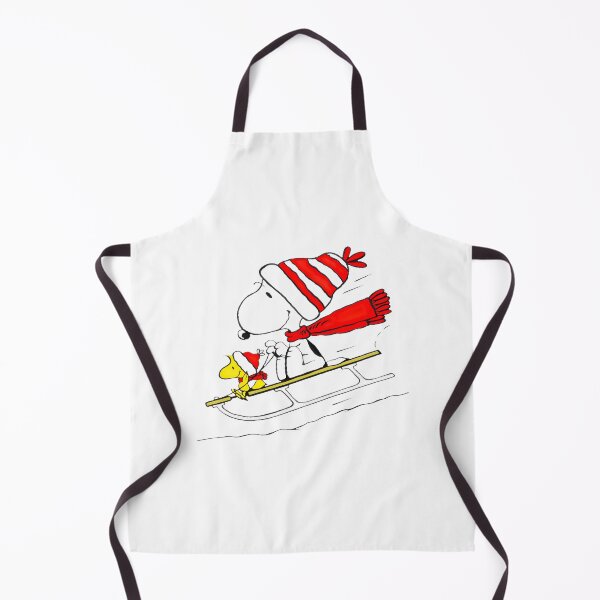 Item preview, Snoopy Woodstock Sledding Winter Holiday Fun designed and sold by meomigvelf.