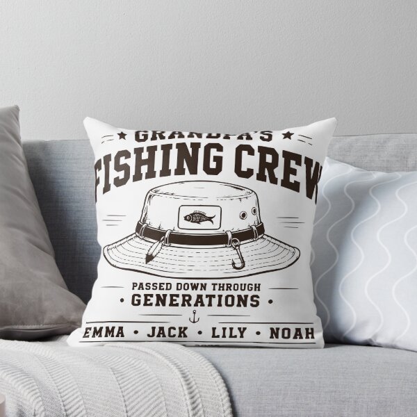Item preview, Grandpa's Fishing Crew Vintage Angler Outdoor Design designed and sold by TeeVerse27.