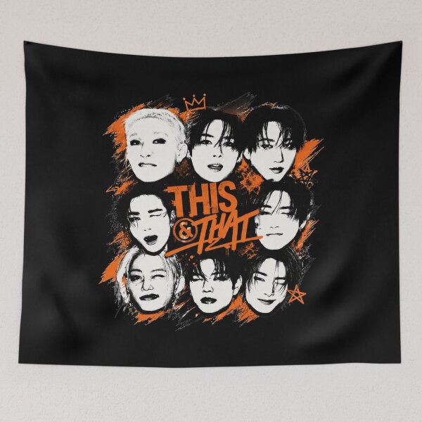 Item preview, Stray Kids THIS & THAT Comeback Fan Art designed and sold by Kimheawon.