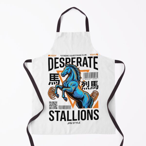 Item preview, Desperate Stallions Japan Style — Extreme Equestrian Club Graphic Tee v3 designed and sold by CornishPixiPony.
