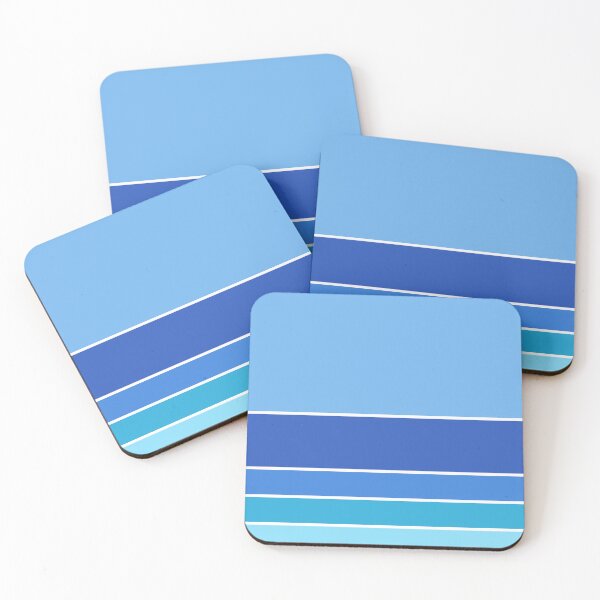 Item preview, Coastal Vibes Ocean Stripes Nautical Summer Vacation 2/4 designed and sold by Beachy.