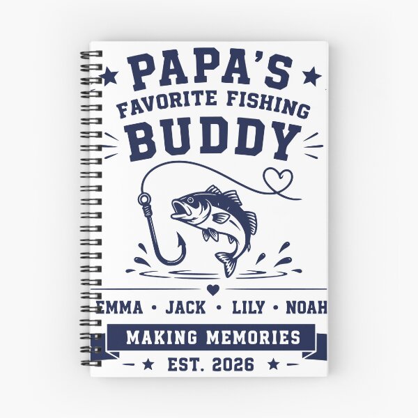 Item preview, Papa's Favorite Fishing Buddy Angler Outdoor Design designed and sold by TeeVerse27.