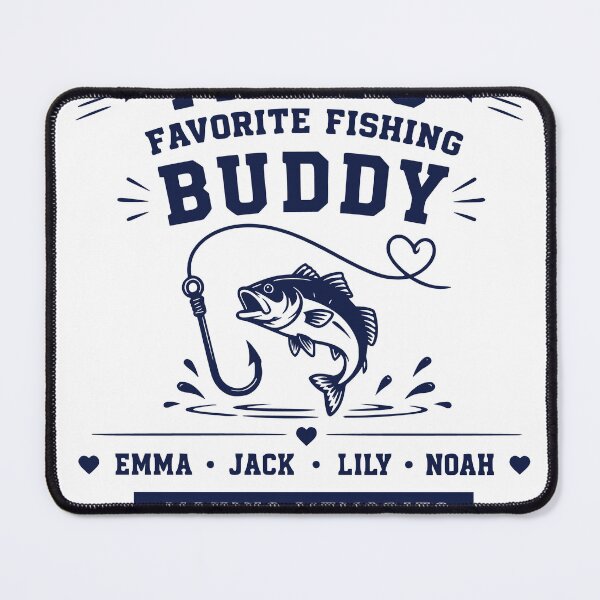 Item preview, Papa's Favorite Fishing Buddy Angler Outdoor Design designed and sold by TeeVerse27.