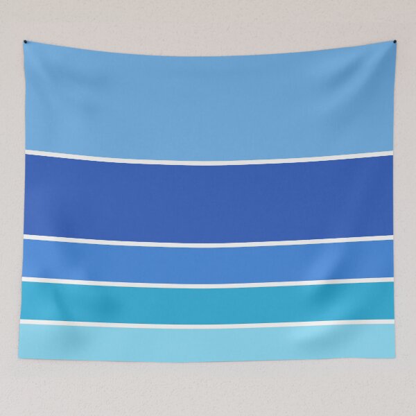 Item preview, Coastal Vibes Ocean Stripes Nautical Summer Vacation 2/4 designed and sold by Beachy.