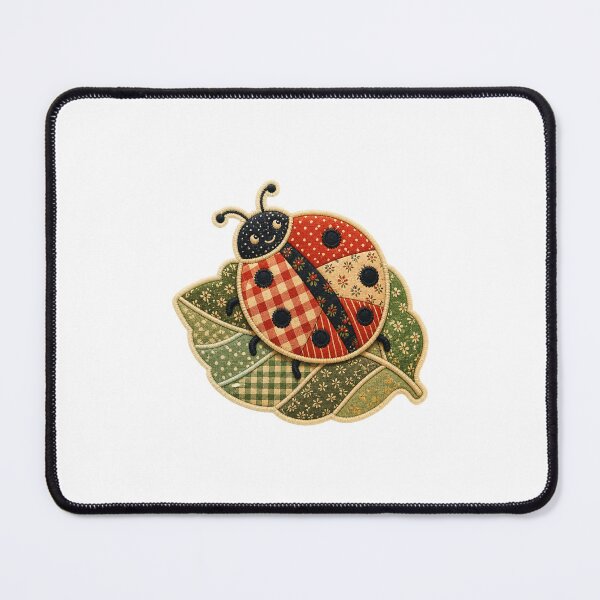 Item preview, Cute Small Ladybug – Cottagecore Botanical Lucky Bug Design designed and sold by AMICO77.