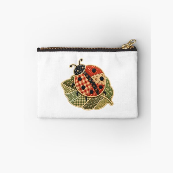 Item preview, Cute Small Ladybug – Cottagecore Botanical Lucky Bug Design designed and sold by AMICO77.