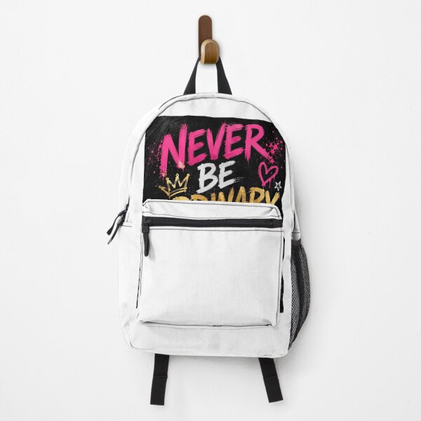 Item preview, Never Be Ordinary Be Iconic Gold Pink Brush Lettering Quote designed and sold by Autumnn01.