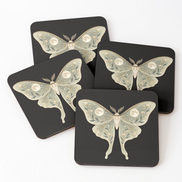 Item preview, Celestial Luna Moth Full Moon designed and sold by Dream054521910.