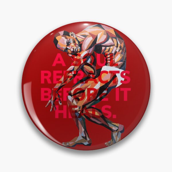 Item preview, "A Soul Refracts Before It Heals" - Cubist Male Figure Modern Art designed and sold by gayishdesign.