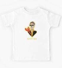Jordan Peterson - SORTED PIXELS TEARS Kids Tee