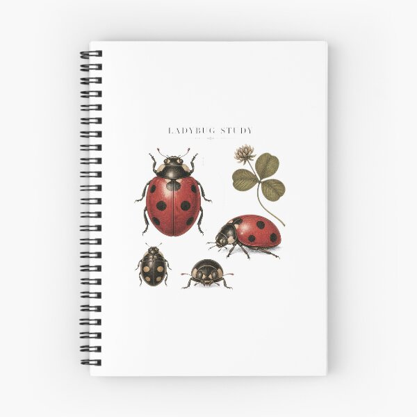 Item preview, Cute Small Ladybug – Cottagecore Botanical Lucky Bug Design designed and sold by AMICO77.