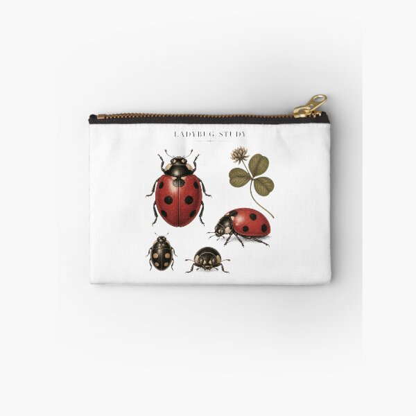 Item preview, Cute Small Ladybug – Cottagecore Botanical Lucky Bug Design designed and sold by AMICO77.
