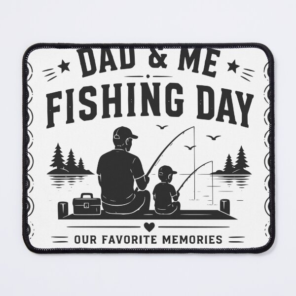 Item preview, Dad And Me Fishing Day Father Son Outdoor Design designed and sold by TeeVerse27.
