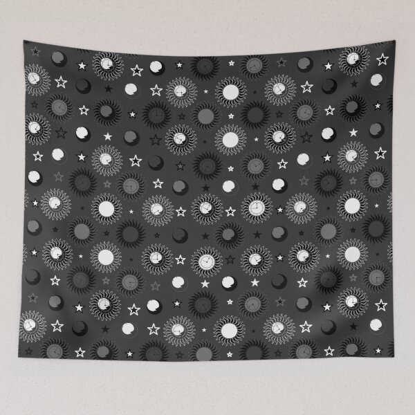 Item preview, Celestial Clockwork (Charcoal Gray) designed and sold by odet amo.