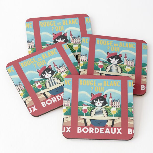 Item preview, Bordeaux , France Travel Poster | French Wine  designed and sold by LeQuirks.