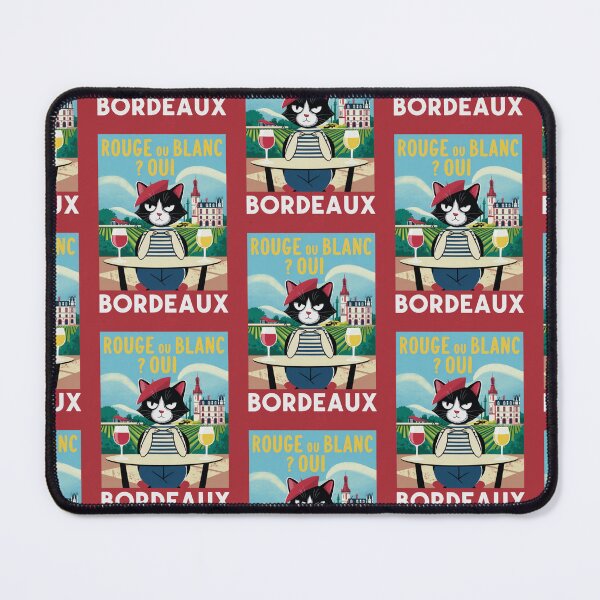 Artikelvorschau, Bordeaux, Frankreich – Reiseplakat | Französischer Wein entworfen und verkauft von LeQuirks.
