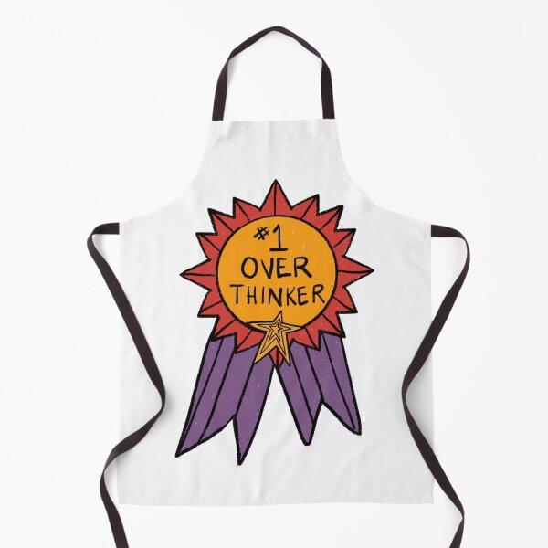 Item preview, #1 Over Thinker Award designed and sold by Stephanie McRae.