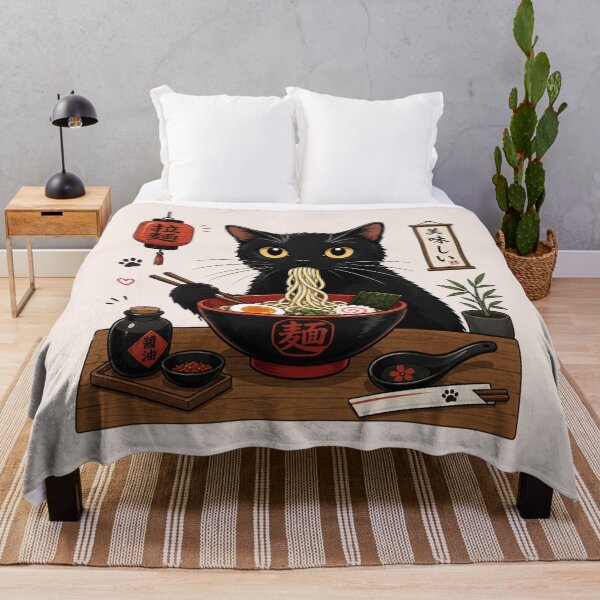 Item preview, Ramen Cat, Cute Kawaii Anime, Japanese Noodle Cat designed and sold by Quiajia.