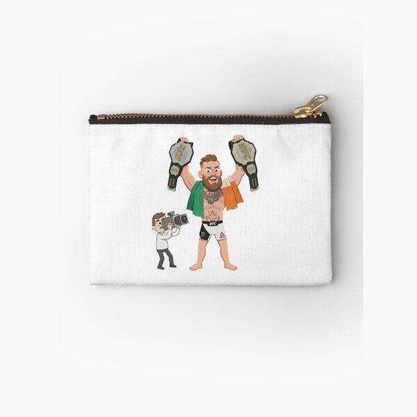Item preview, Conor McGregor Champ Champ Double Belt Cartoon Art designed and sold by annaarthk.