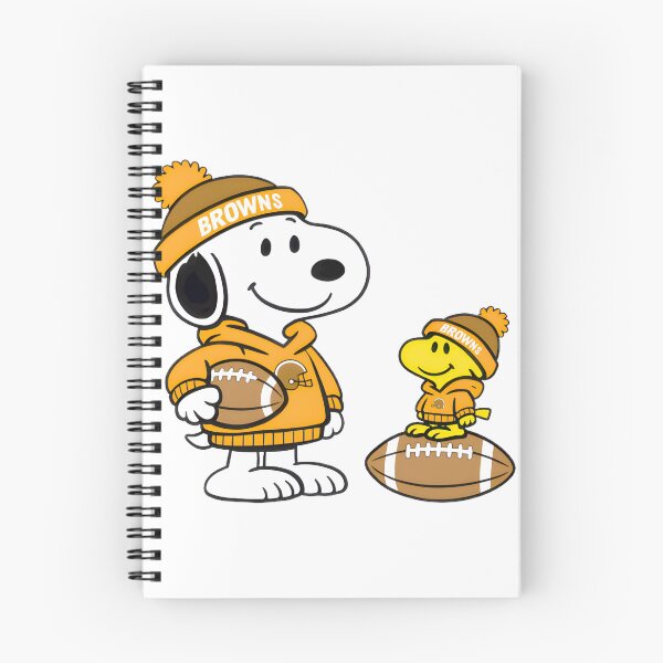 Item preview, Cleveland Browns Snoopy Woodstock Football Style M designed and sold by meomigvelf.