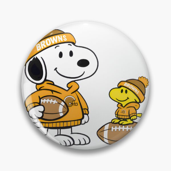 Item preview, Cleveland Browns Snoopy Woodstock Football Style M designed and sold by meomigvelf.