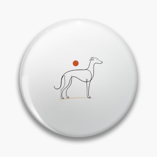 Item preview, Sighthound Dog Art – Greyhound Whippet and Saluki Inspired Design designed and sold by AMICO77.