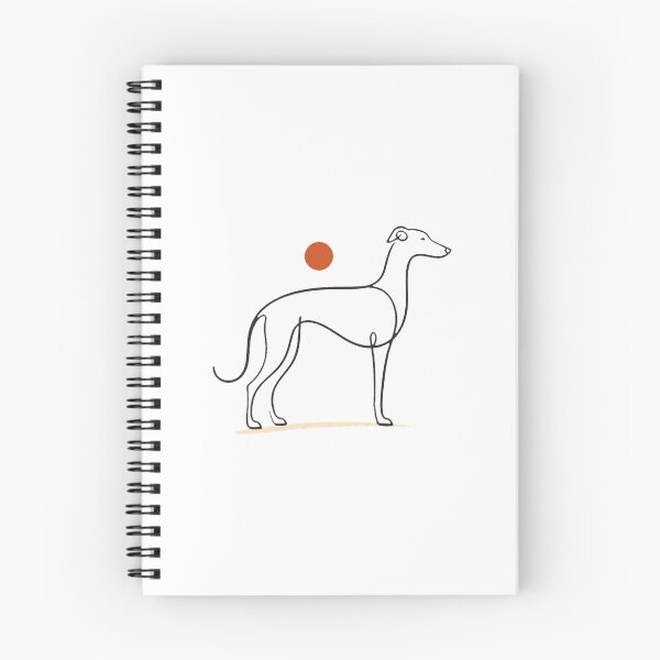 Item preview, Sighthound Dog Art – Greyhound Whippet and Saluki Inspired Design designed and sold by AMICO77.