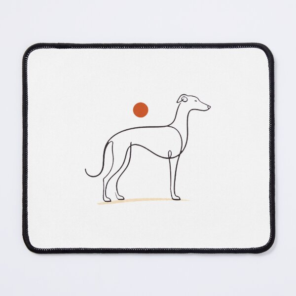 Item preview, Sighthound Dog Art – Greyhound Whippet and Saluki Inspired Design designed and sold by AMICO77.