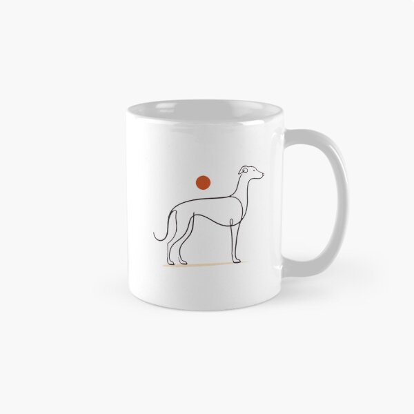 Item preview, Sighthound Dog Art – Greyhound Whippet and Saluki Inspired Design designed and sold by AMICO77.
