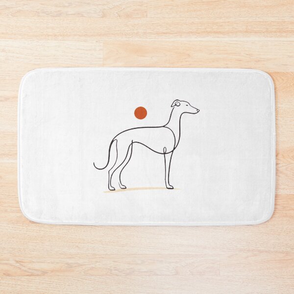 Item preview, Sighthound Dog Art – Greyhound Whippet and Saluki Inspired Design designed and sold by AMICO77.