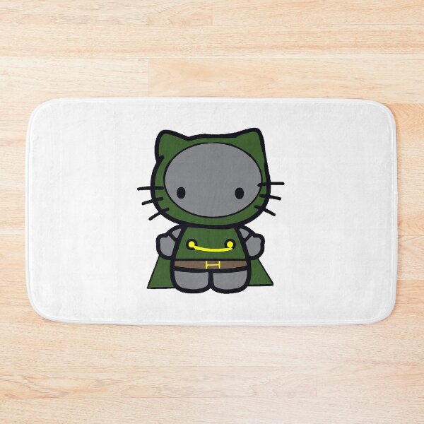 Item preview, Doctor Doom Hello Kitty Marvel Inspired Cute Villain Artwork designed and sold by GeekMix.